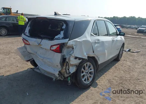 2021 Chevrolet Equinox Fwd Lt из США, поврежденный, VIN 3GNAXKEV5MS103310